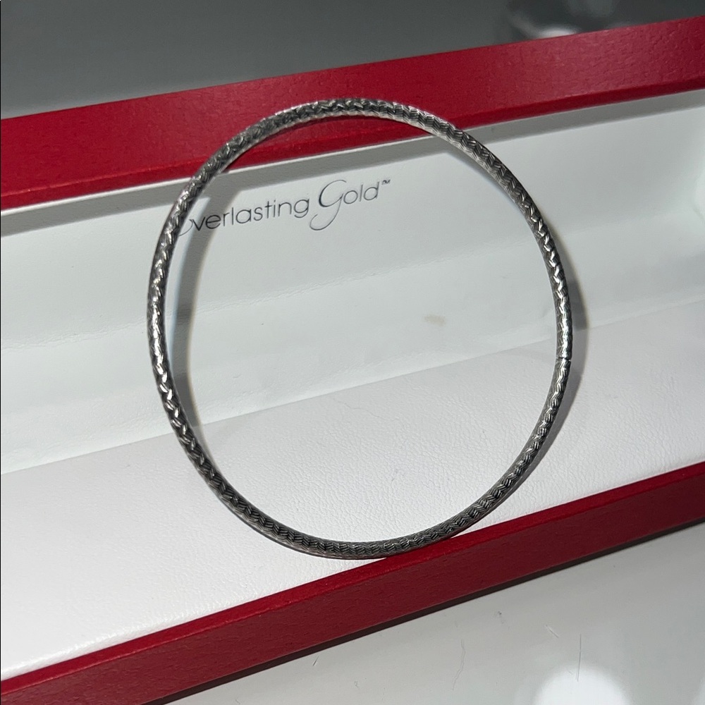 Sterling Silver Bangle Bracelet